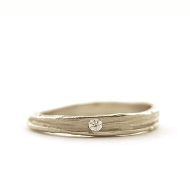 Fine ring with edge and soft structure - Wim Meeussen Antwerp