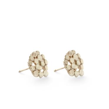 Big earrings in white gold - Wim Meeussen Antwerp