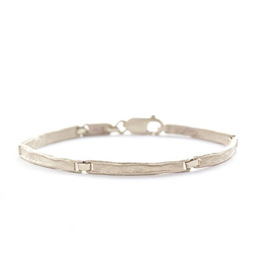 Gouden armband met glanzende rand - Wim Meeussen Antwerpen