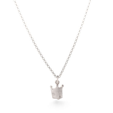 Pendant silver crown