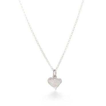 Pendentif coeur en argent