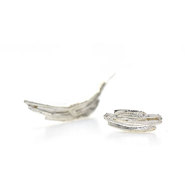 boucles d'oreilles en argent - Wim Meeussen Anvers