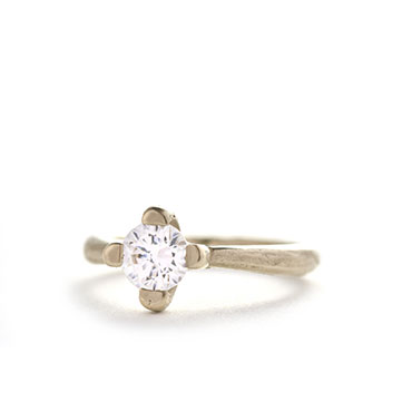 verlovingsring met 0,90ct diamant