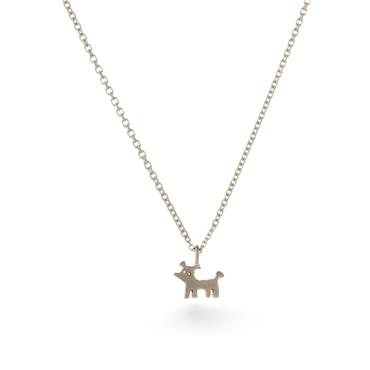 Children jewelry pendant dog - Wim Meeussen Antwerp