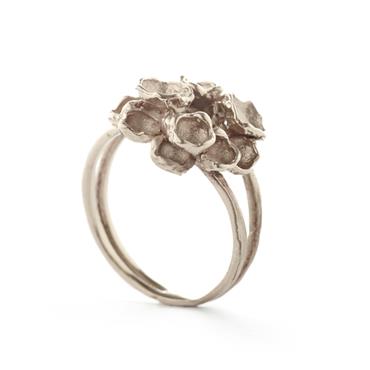 Bague en or blanc - Wim Meeussen Anvers