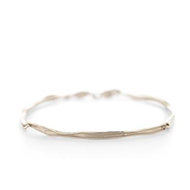 White golden bracelet