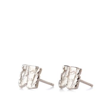 Silver earrings