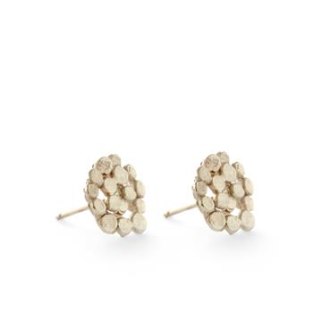 Boucles d'oreilles grandes en or blanc - Wim Meeussen Anvers