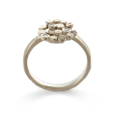 Ring in white gold - Wim Meeussen Antwerp