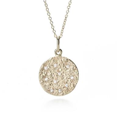 Pendentif en or et diamants - Wim Meeussen Anvers