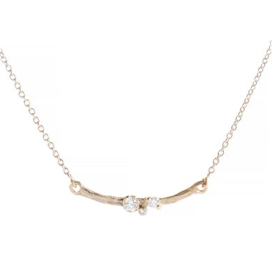 Délicat collier en diamants - Wim Meeussen Anvers