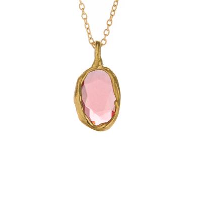 Hanger met unieke toermalijn