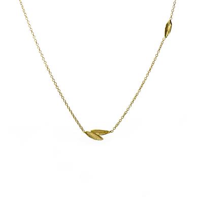 Leaves between necklace - Wim Meeussen Antwerp