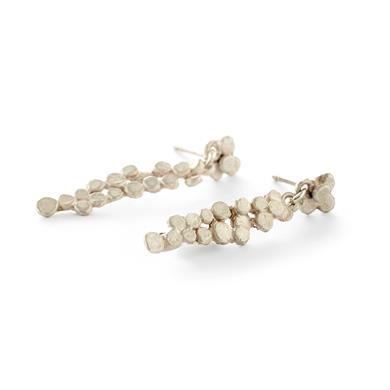 Earrings in white gold - Wim Meeussen Antwerp