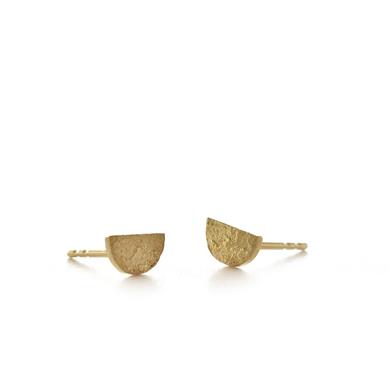 Boucles d'oreilles en or jaune - Wim Meeussen Anvers