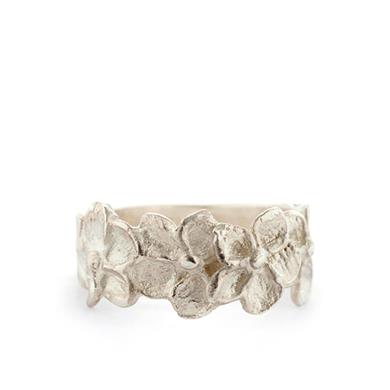 Bague avec motif floral