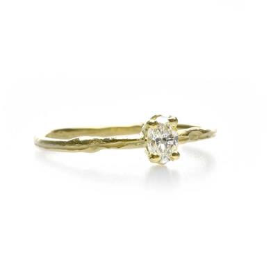Bague fines avec des diamants - Wim Meeussen Anvers