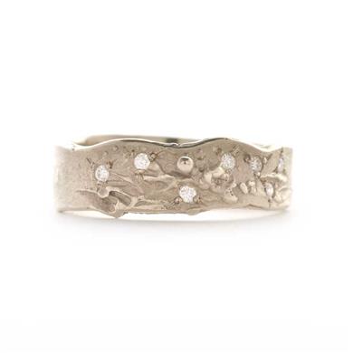 Bague avec structure grossière - Wim Meeussen Anvers