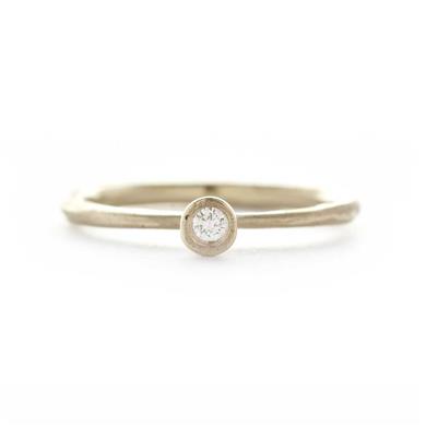 Fine engagement ring - Wim Meeussen Antwerp