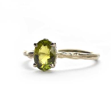 Bague unique avec une pierre (semi-) préc. - Wim Meeussen Anvers