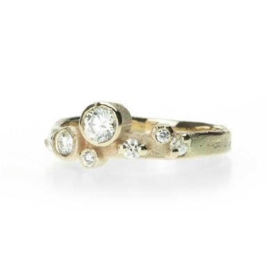 Feestring met diamanten - Wim Meeussen Antwerpen