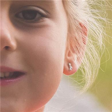 Boucles d'oreilles argent - Cerises