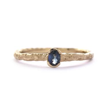 Bague avec saphir - Wim Meeussen Anvers