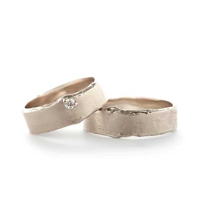 Modern wedding rings - Wim Meeussen Antwerp