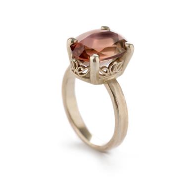 Unique ring with tourmaline - Wim Meeussen Antwerp