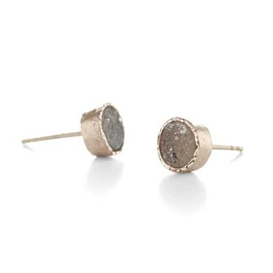 Boucles d'oreilles avec agate