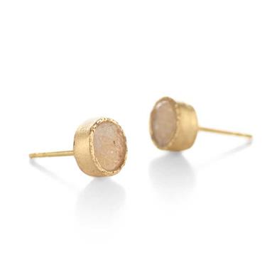 Boucles d'oreilles avec agate