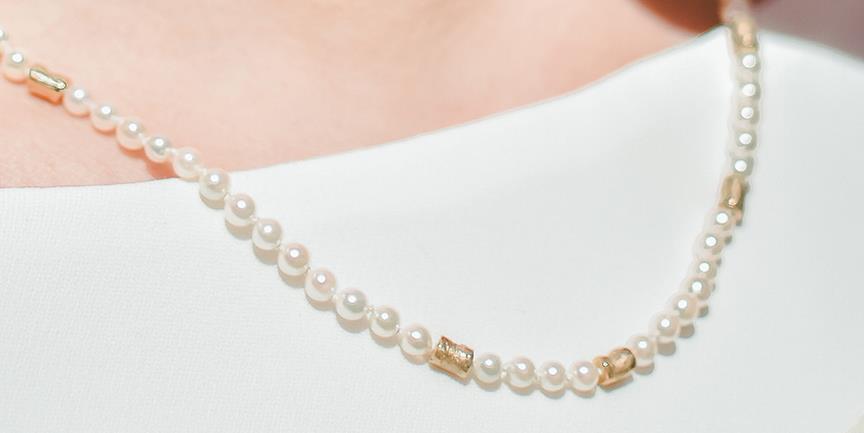 Pearl necklaces